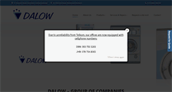 Desktop Screenshot of dalow.co.za